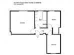 Grundriss - 2 Zimmer im Altbau mit Renovie­rungs­bonus